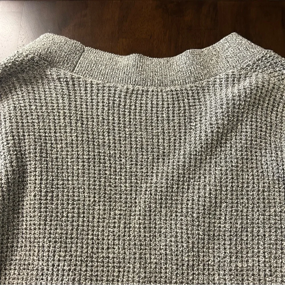 ASTR The Label Stephanie Surplice Neck Sweater Gray Size XS - Picture 6 of 14